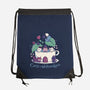 Alice Cats Tea-None-Drawstring-Bag-tobefonseca