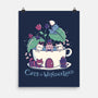 Alice Cats Tea-None-Matte-Poster-tobefonseca