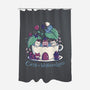 Alice Cats Tea-None-Polyester-Shower Curtain-tobefonseca
