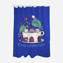 Alice Cats Tea-None-Polyester-Shower Curtain-tobefonseca