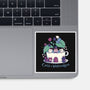 Alice Cats Tea-None-Glossy-Sticker-tobefonseca