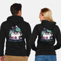 Alice Cats Tea-Unisex-Zip-Up-Sweatshirt-tobefonseca
