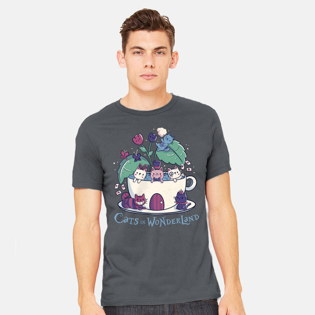 Alice Cats Tea-Mens-Heavyweight-Tee-tobefonseca