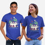 Alice Cats Tea-Unisex-Basic-Tee-tobefonseca