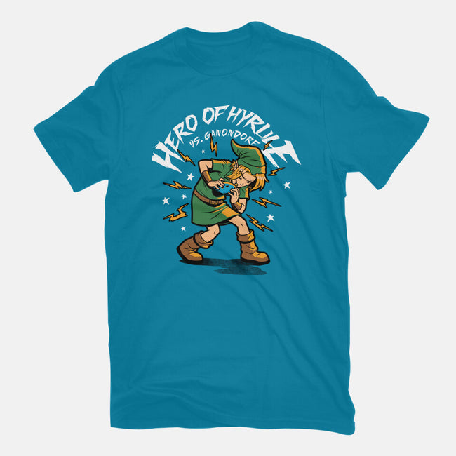 Hero Game Music Comic-Womens-Fitted-Tee-Studio Mootant