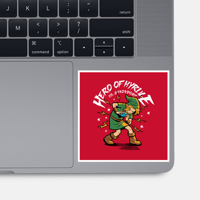 Hero Game Music Comic-None-Glossy-Sticker-Studio Mootant