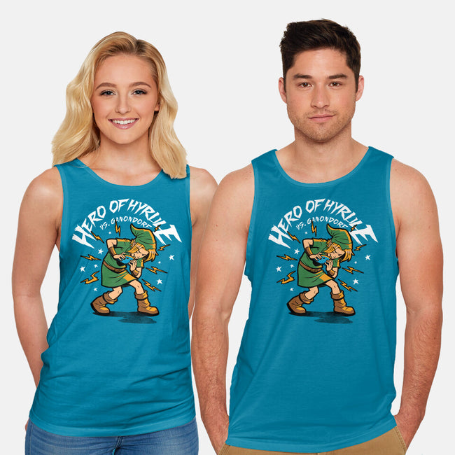 Hero Game Music Comic-Unisex-Basic-Tank-Studio Mootant
