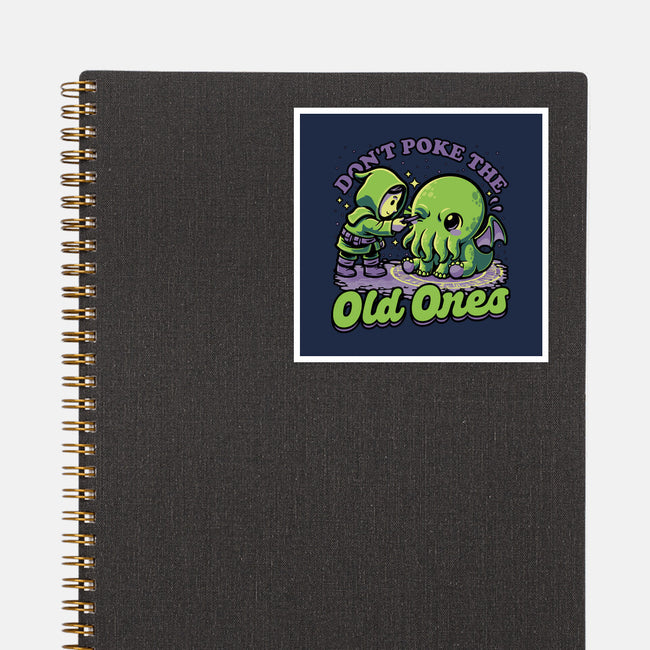 Cthulhu Joke Ritual-None-Glossy-Sticker-Studio Mootant