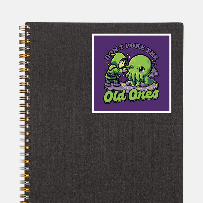 Cthulhu Joke Ritual-None-Glossy-Sticker-Studio Mootant