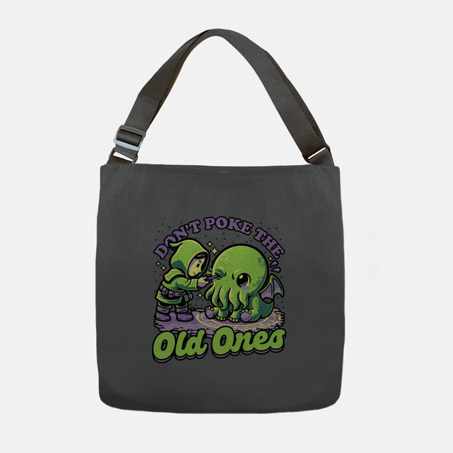 Cthulhu Joke Ritual-None-Adjustable Tote-Bag-Studio Mootant