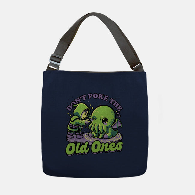 Cthulhu Joke Ritual-None-Adjustable Tote-Bag-Studio Mootant