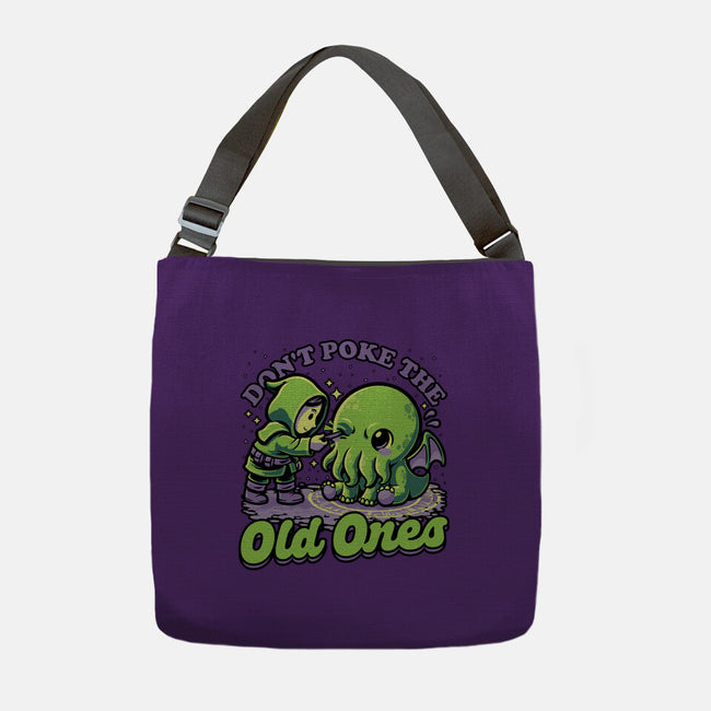 Cthulhu Joke Ritual-None-Adjustable Tote-Bag-Studio Mootant