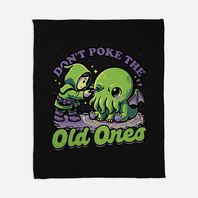 Cthulhu Joke Ritual-None-Fleece-Blanket-Studio Mootant