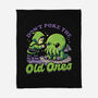 Cthulhu Joke Ritual-None-Fleece-Blanket-Studio Mootant