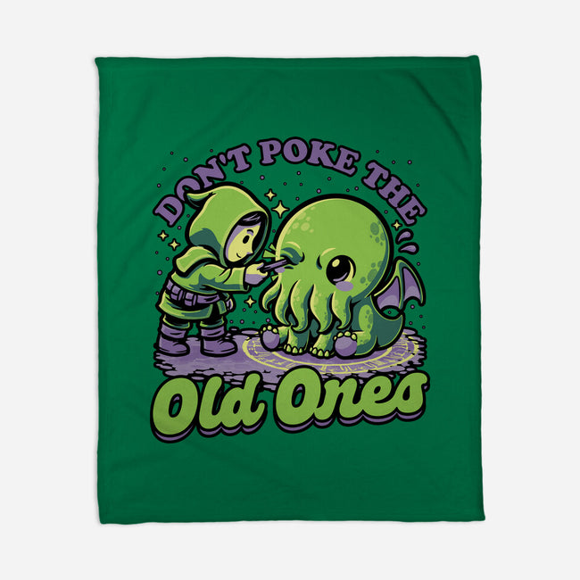 Cthulhu Joke Ritual-None-Fleece-Blanket-Studio Mootant