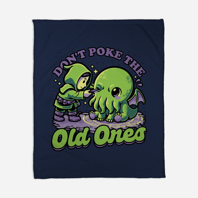 Cthulhu Joke Ritual-None-Fleece-Blanket-Studio Mootant