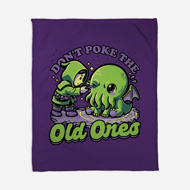 Cthulhu Joke Ritual-None-Fleece-Blanket-Studio Mootant