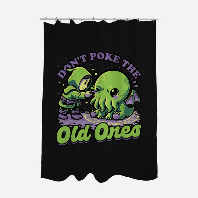 Cthulhu Joke Ritual-None-Polyester-Shower Curtain-Studio Mootant