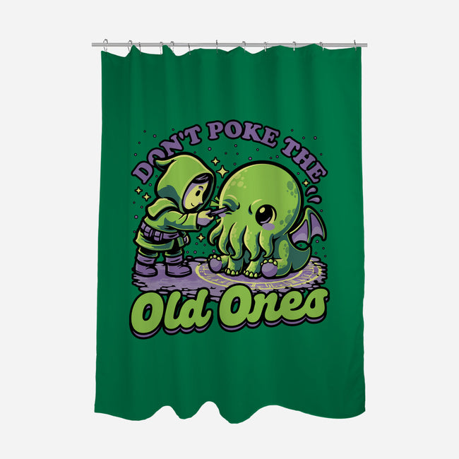 Cthulhu Joke Ritual-None-Polyester-Shower Curtain-Studio Mootant