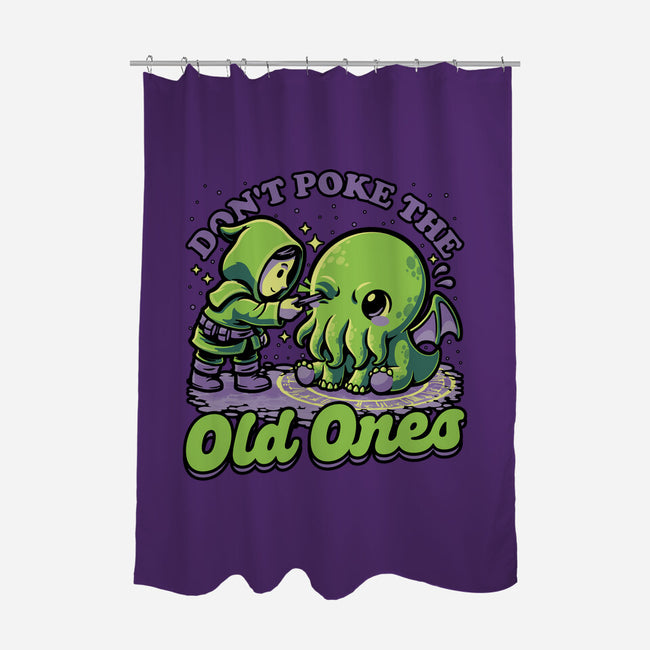 Cthulhu Joke Ritual-None-Polyester-Shower Curtain-Studio Mootant
