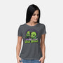 Cthulhu Joke Ritual-Womens-Basic-Tee-Studio Mootant