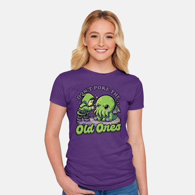 Cthulhu Joke Ritual-Womens-Fitted-Tee-Studio Mootant