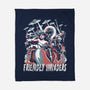 Friendly Invaders-None-Fleece-Blanket-zascanauta