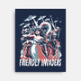 Friendly Invaders-None-Stretched-Canvas-zascanauta