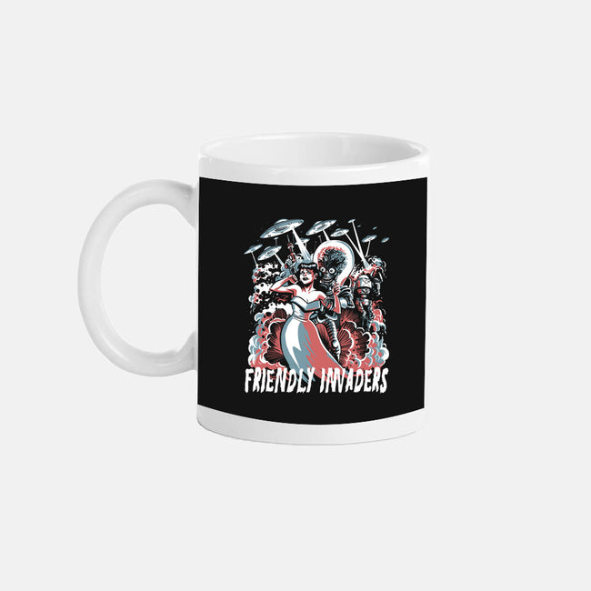 Friendly Invaders-None-Mug-Drinkware-zascanauta