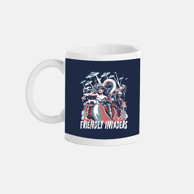 Friendly Invaders-None-Mug-Drinkware-zascanauta