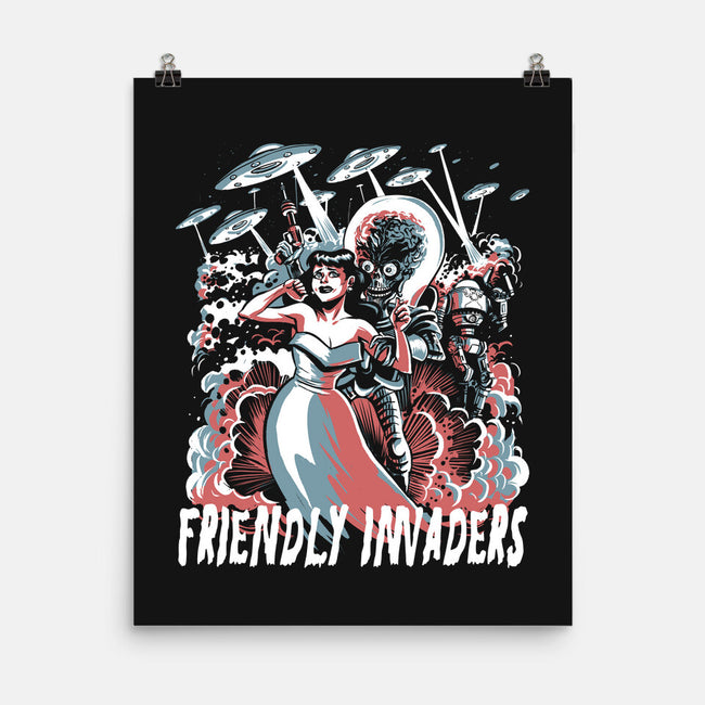 Friendly Invaders-None-Matte-Poster-zascanauta