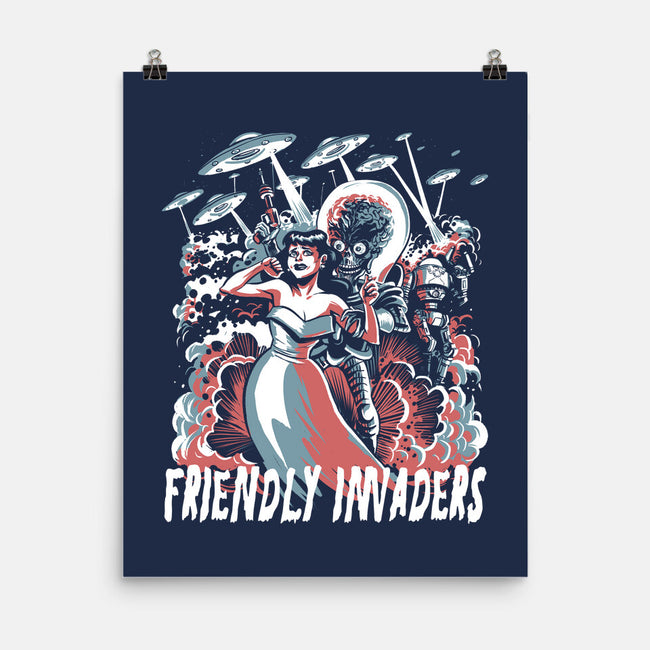 Friendly Invaders-None-Matte-Poster-zascanauta