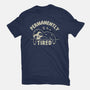 Permanently Tired-Womens-Fitted-Tee-brunopires