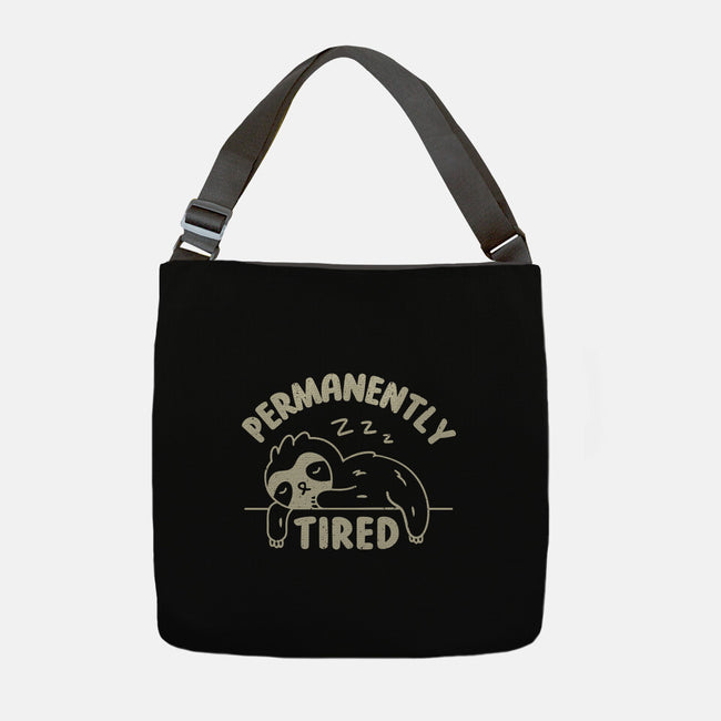 Permanently Tired-None-Adjustable Tote-Bag-brunopires