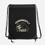 Permanently Tired-None-Drawstring-Bag-brunopires