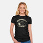Permanently Tired-Womens-Fitted-Tee-brunopires