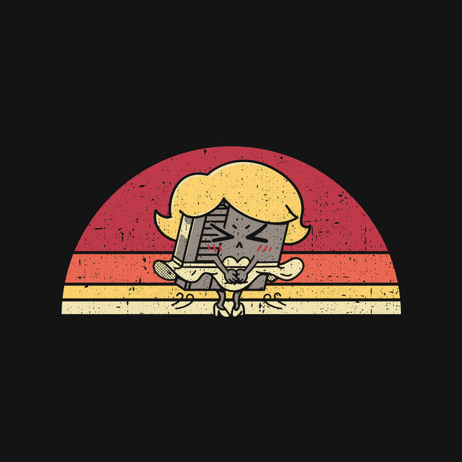 Retro Wind-Up Girl-Womens-Fitted-Tee-rarpoint