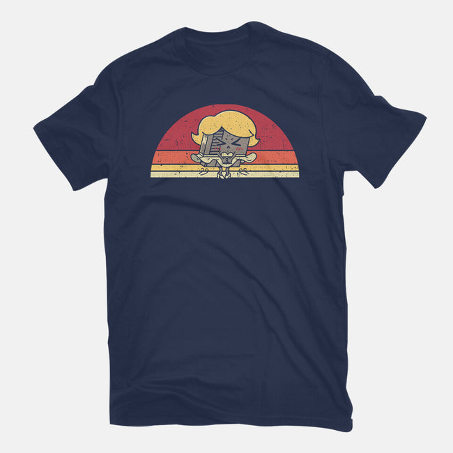 Retro Wind-Up Girl-Womens-Basic-Tee-rarpoint
