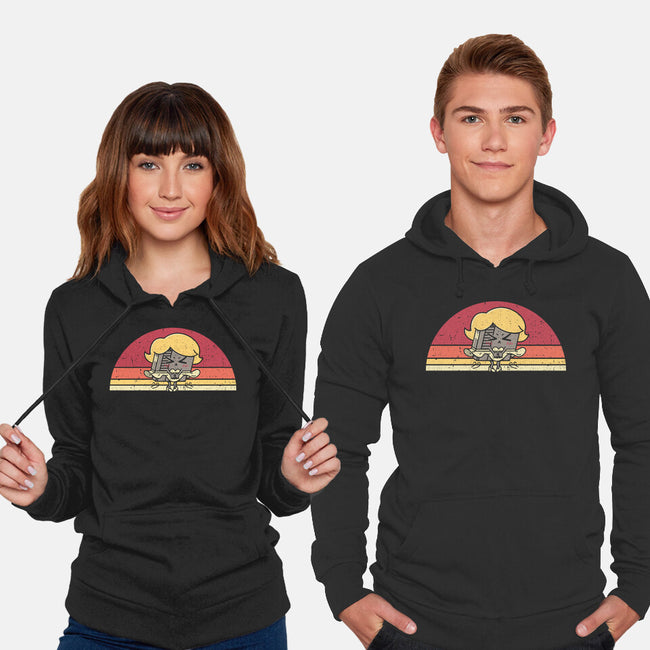 Retro Wind-Up Girl-Unisex-Pullover-Sweatshirt-rarpoint