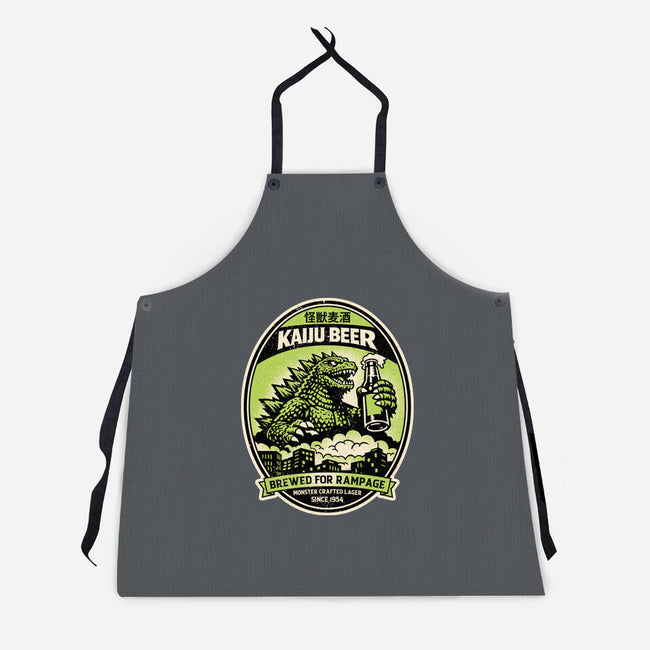 Giant Monster Beer-Unisex-Kitchen-Apron-sachpica