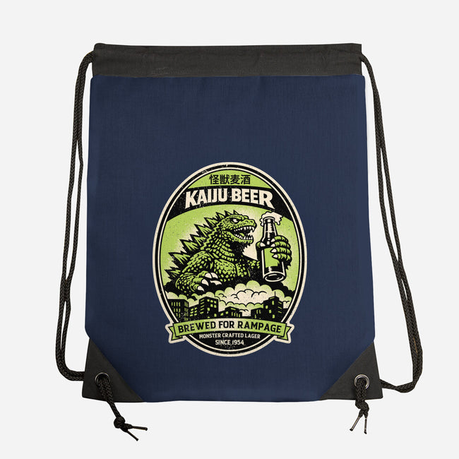 Giant Monster Beer-None-Drawstring-Bag-sachpica