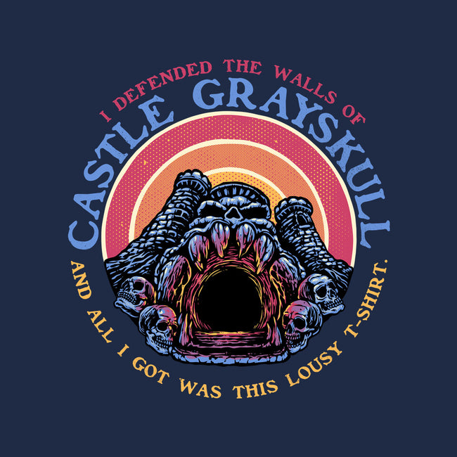 Defend The Castle-None-Polyester-Shower Curtain-glitchygorilla