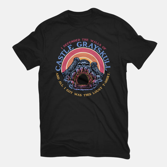 Defend The Castle-Unisex-Basic-Tee-glitchygorilla