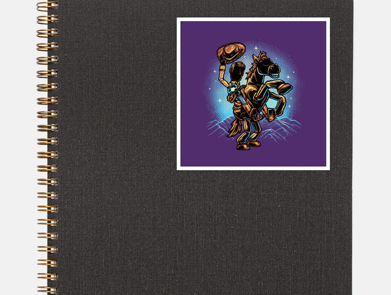 The Cowboy And His Noble Steed