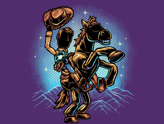 The Cowboy And His Noble Steed