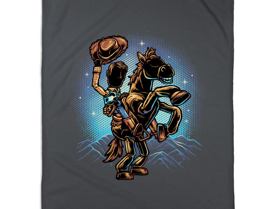 The Cowboy And His Noble Steed