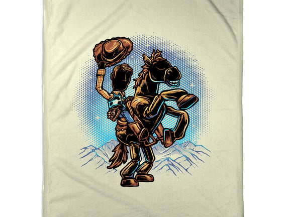 The Cowboy And His Noble Steed