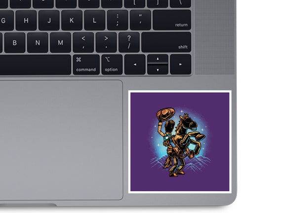 The Cowboy And His Noble Steed