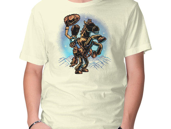 The Cowboy And His Noble Steed