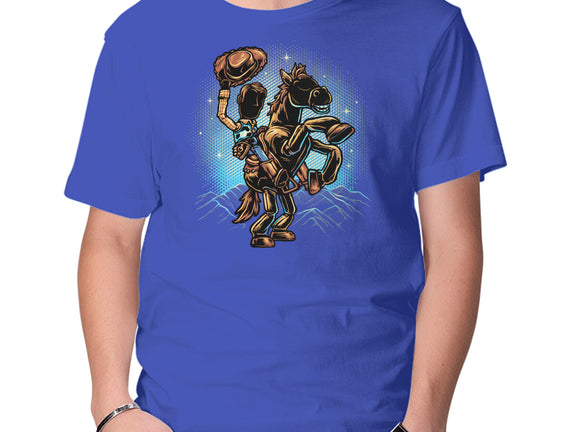 The Cowboy And His Noble Steed